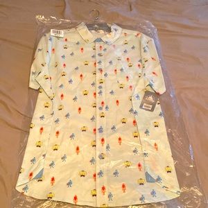 Marvel Disney Avenger’s Button Down
